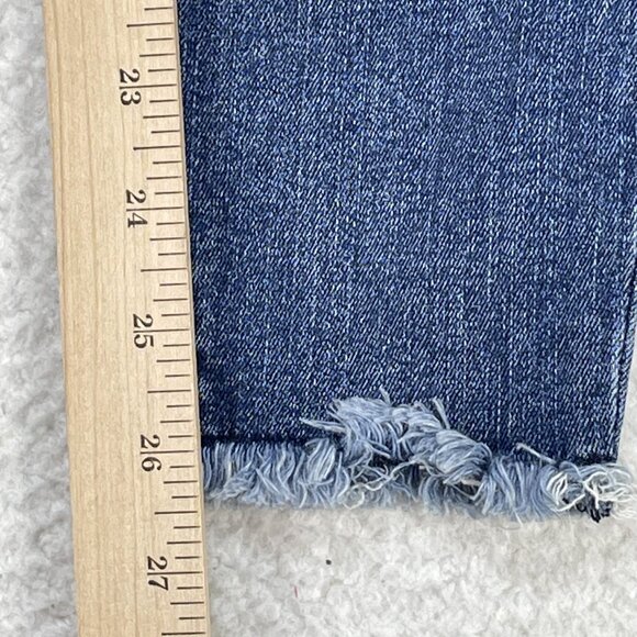 Kut from the Kloth Connie Ankle Skinny Womens 00 Denim Blue Jeans 25x26 NWT - Picture 9 of 16